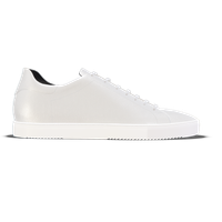 Loreto [M] in white pebble grained calf