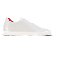 Loreto [W] in white pebble grained calf
