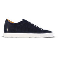 Porto [W2] in avio blue burnished calf