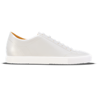 Altidona [M1] in white smooth Baltimora calf & white pebble grained calf