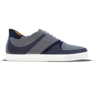 Macerata [M9] in Royal Airforce blue, Navy blue & midnight blue suede