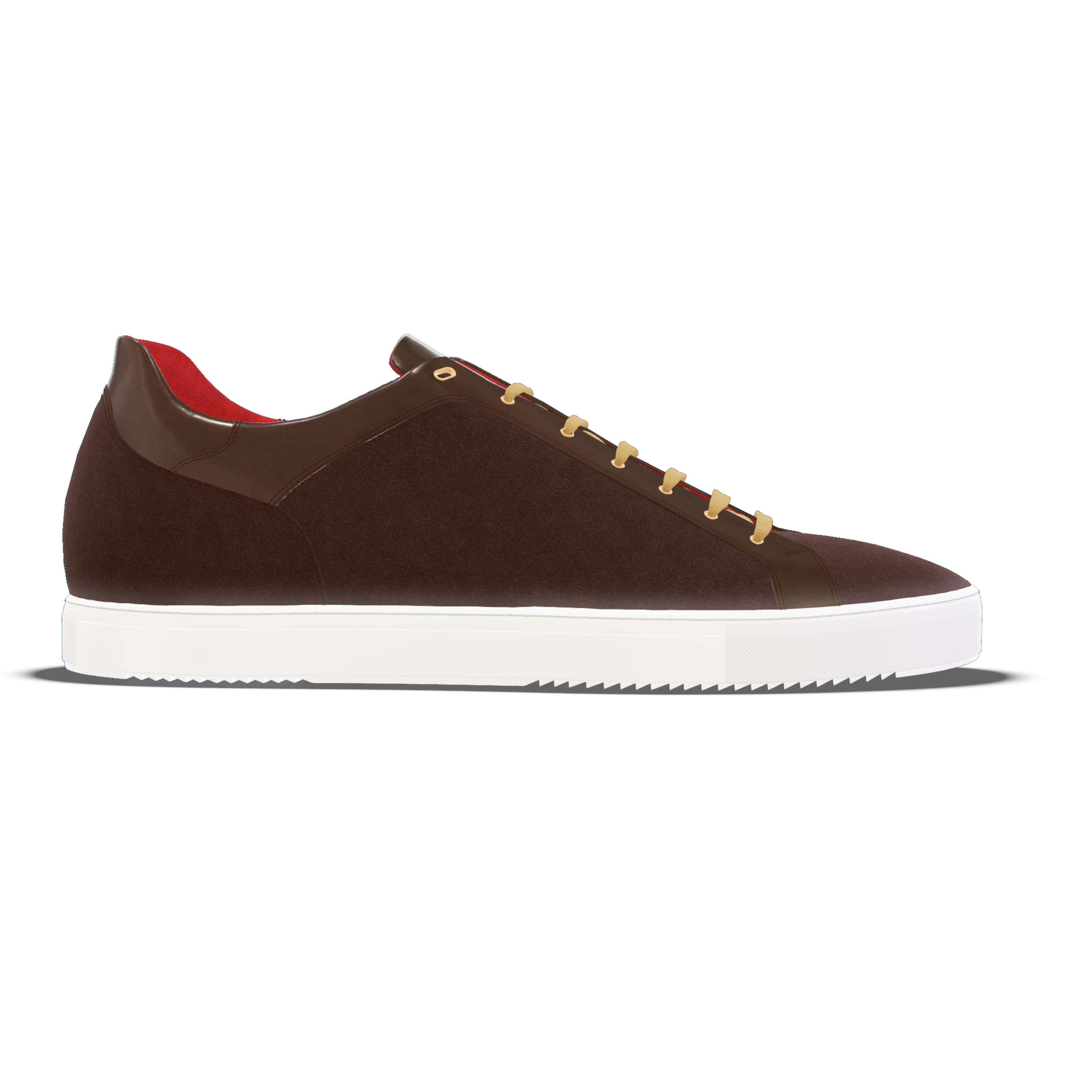 Ponzano [M11] in chocolate suede & chocolate smooth Baltimora calf