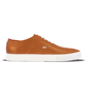 Morrovalle [W7] in tan pebble grained calf & white smooth Baltimora calf