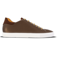 Loreto [M9] in chocolate pebble grained calf & walnut suede