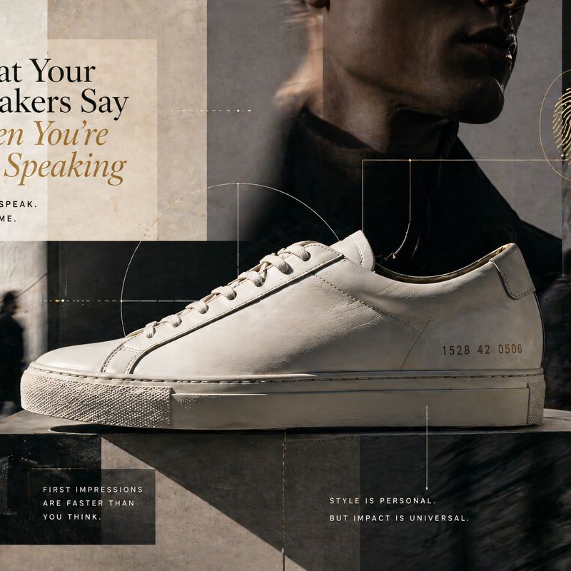White pebble grained leather Jasperosso sneaker in workshop setting.
