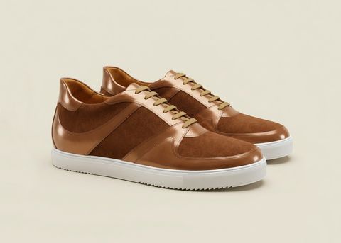 Macerata [M4] in camel smooth Baltimora calf & camel suede