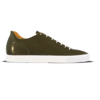 Ponzano [M5] in deep olive smooth Baltimora calf