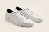 Ponzano [M] in white pebble grained calf