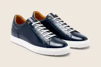 Ponzano [M2] in midnight blue smooth Baltimora calf