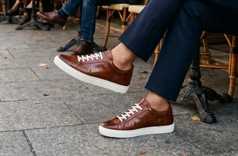 Ponzano [M3] in russet brown smooth Baltimora calf