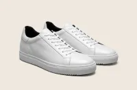 Fermo [M] in white pebble grained calf